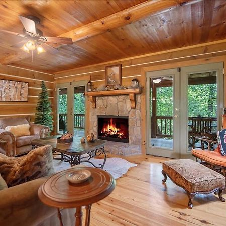 Waterfront Mountain Cabin With Hot Tub Villa Blue Ridge Eksteriør bilde