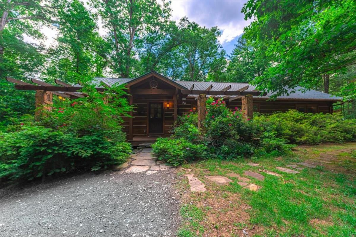 Waterfront Mountain Cabin With Hot Tub Villa Blue Ridge Eksteriør bilde