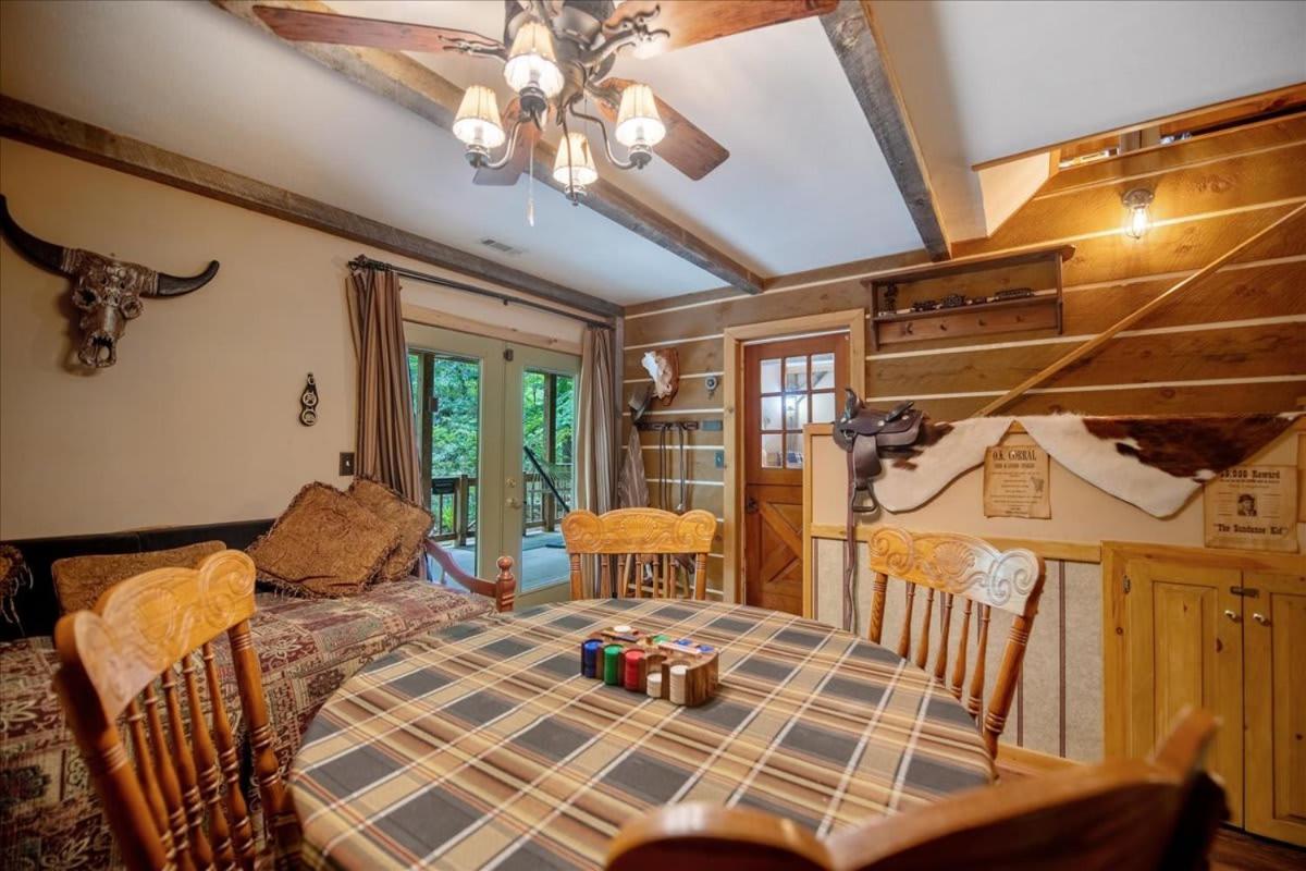 Waterfront Mountain Cabin With Hot Tub Villa Blue Ridge Eksteriør bilde