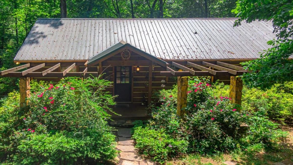 Waterfront Mountain Cabin With Hot Tub Villa Blue Ridge Eksteriør bilde