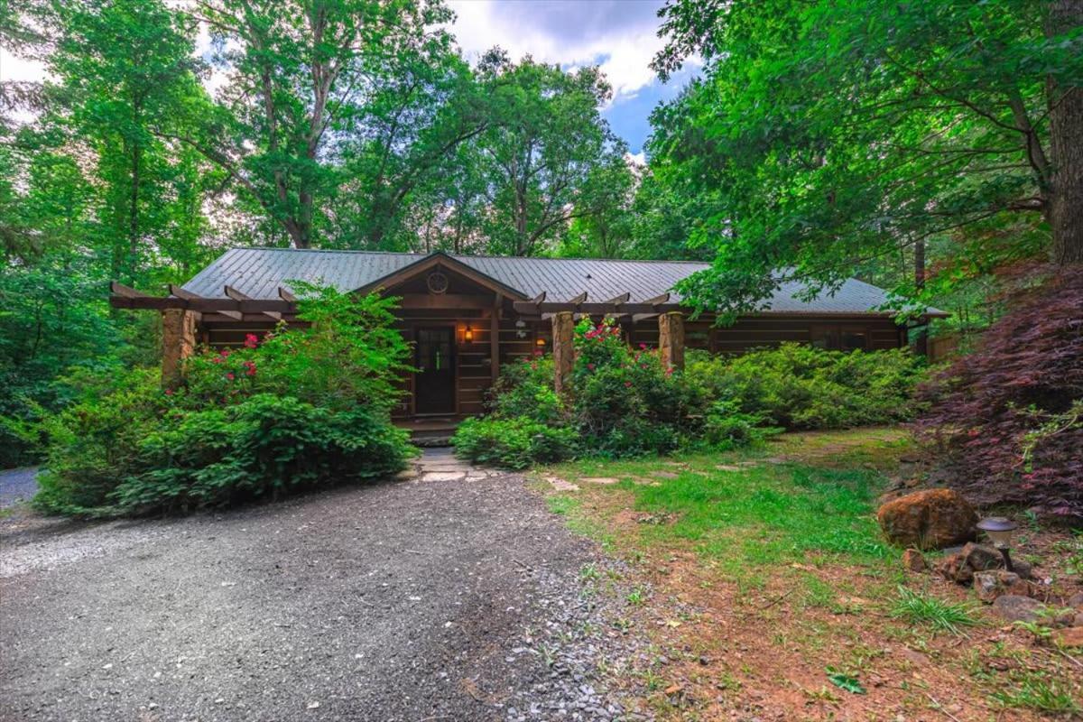 Waterfront Mountain Cabin With Hot Tub Villa Blue Ridge Eksteriør bilde