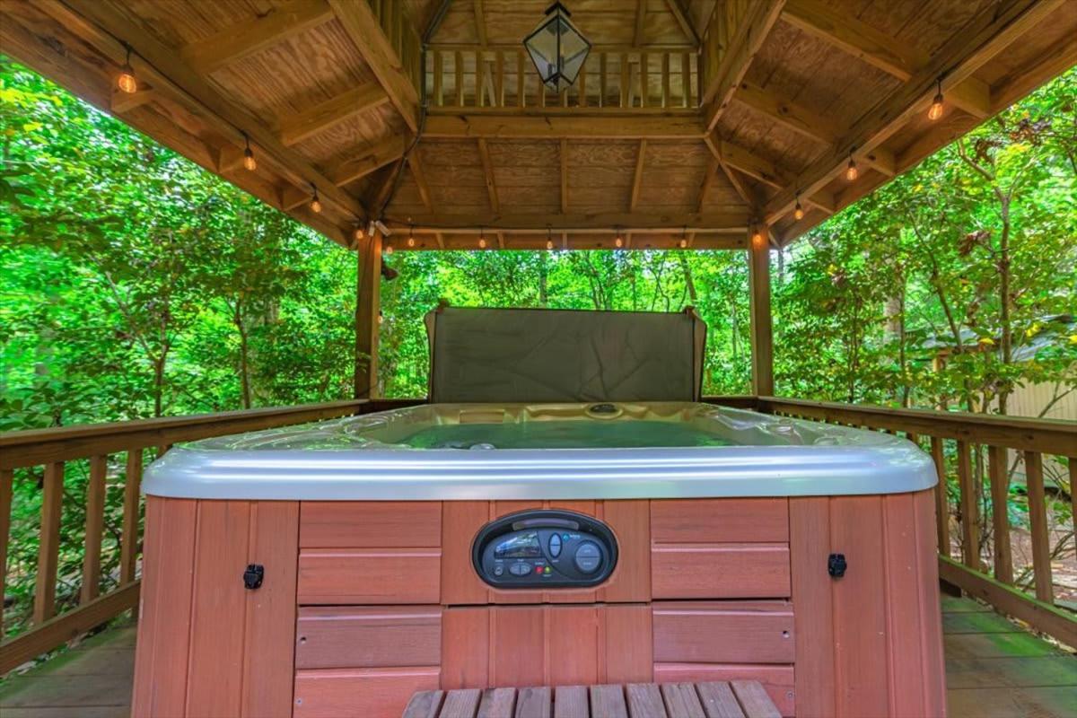 Waterfront Mountain Cabin With Hot Tub Villa Blue Ridge Eksteriør bilde