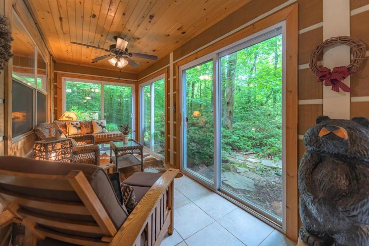 Waterfront Mountain Cabin With Hot Tub Villa Blue Ridge Eksteriør bilde